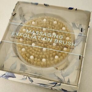 Massaging Exfoliation Brush Wet/Dry Body Detox Circulation Stress/Tension Relief